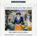 Shostakovich / Zurkowskaja / Alberti - Two Pianos & Four Hands - Music CD