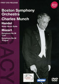 Mozart / Handel / Boston Sym Orch / Munch - Water Music Suite / Symphony No.36 & 38 - DVD