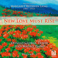 Lang / George / Mauro - New Love Must Rise 2 - Music CD