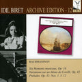 Rachmaninov / Biret - Idil Biret Archive Edition 12 - Music CD