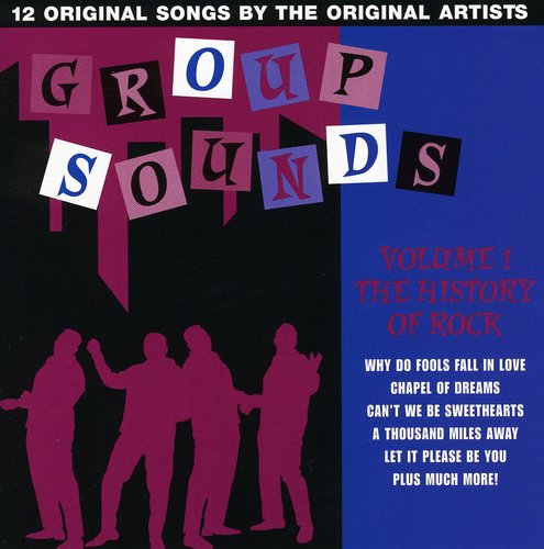 History Of Rock 1: Group Sounds / Various - History Of Rock 1: Group Sounds / Various - Music CD