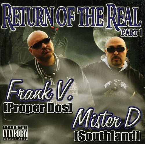 Frank V & Mister D - Return Of The Real 1 - Music CD
