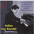 Von Karolyi / Bavarian Radio Sym Orch / Heger - Tchaikovsky & Schumann: Piano Concertos - Music CD
