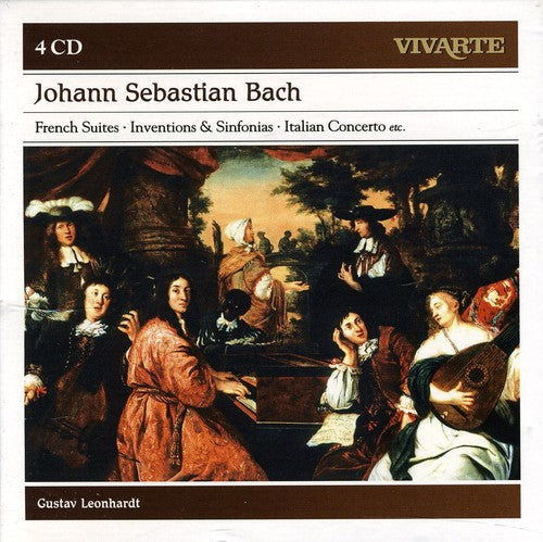 Bach,j.s. / Leonhardt,gustav - Bach: French Suites - Inventions & Sinfonias - Music CD