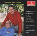 Brahms / Heled / Zak - Three Sonatas For Violin & Piano - Music CD