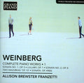 Weinberg / Franzetti - Complete Piano Works 1 - Music CD