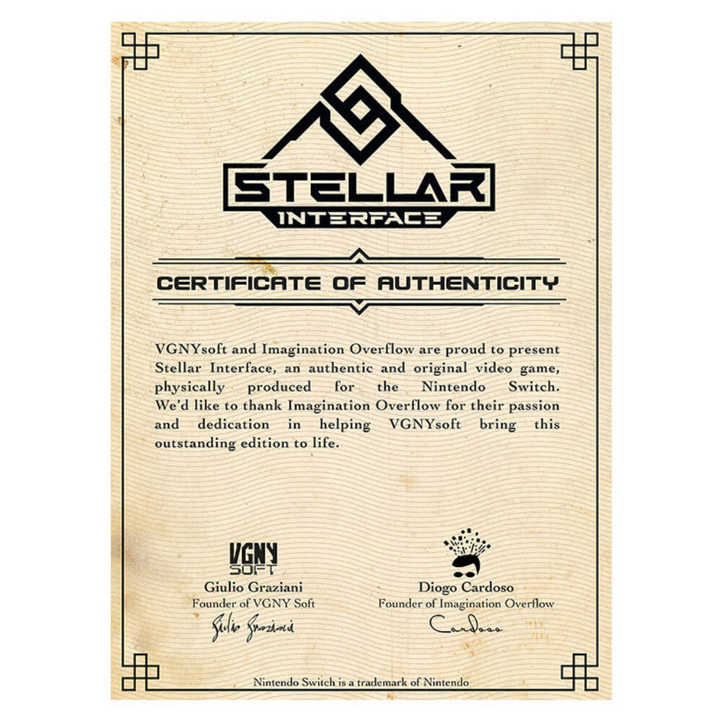 VGNYsoft - Stellar Interface - Switch