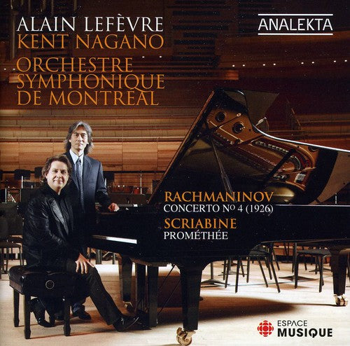 Scriabin / Rachmaninoff / Lefevre / Nagano - Poem Of Fire Op 60 / Piano Concerto - Music CD