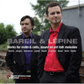 Bareil,antonie/lepine,sebastie - Wks For Vln/cello Based On Old - Music CD
