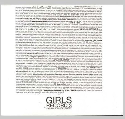 Girls - Records 3-father Son Holy Ghost - Music CD