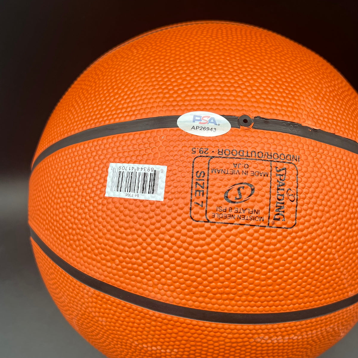 Max Shulga Signed Basketball PSA VCU Rams