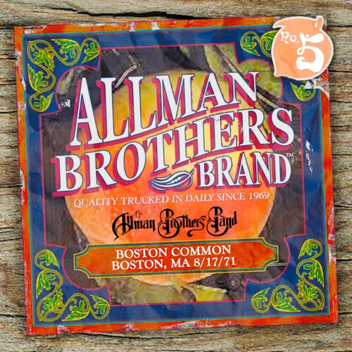 Allman Brothers Band - Boston Common 8/17/71 - Music CD