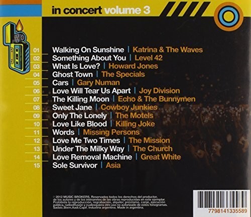 80's In Concert 3 / Var - 80's In Concert 3 / Var - Music CD