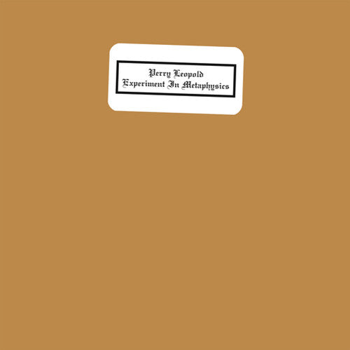 Leopold,perry - Experiment In Metaphysics - Vinyl Record