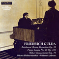 Beethoven / Weber / Gulda / Wiener Phil / Andreae - Piano Sonatas - Music CD