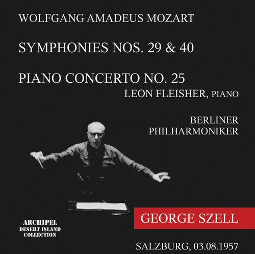 Mozart / Fleisher / Berliner Philharmoniker - Symphony 29 / Concerto For Piano & Orchestra - Music CD