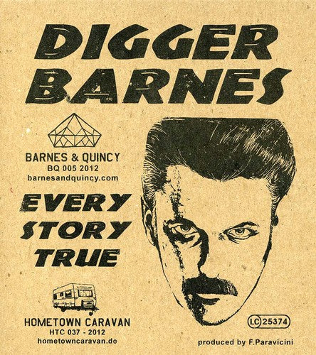 Digger Barnes - Every Story True Special Arigato Pak - Music CD