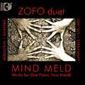 Bernstein / Shapero / Stravinsky / Zofo Duet - Mind Meld: Works For 1 Piano & 4 Hands - Music CD