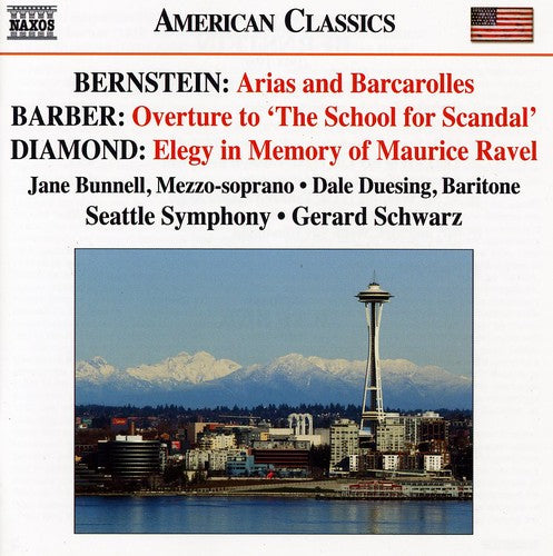 Bernstein / Sheng / Barber / Bunnell / Schwarz - Arias & Barcarolles / Overture To School - Music CD