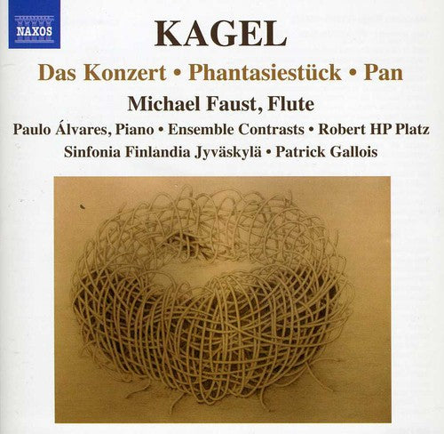 Kagel / Faust / Alvares / Sinfonia Finlandia - Works For Flute - Music CD
