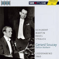 Schubert / Souzay / Baldwin - Duo Recital 1960 - Music CD
