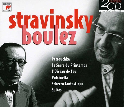 Boulez,pierre - Tandem Stravinsky/boulez - Music CD