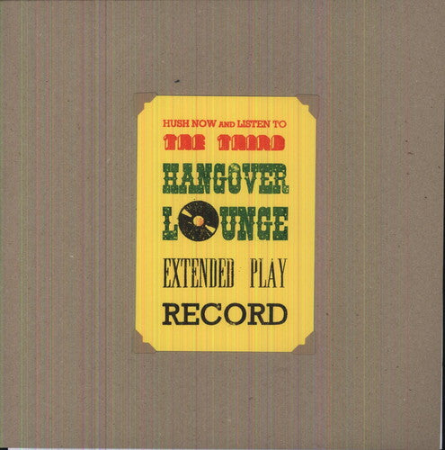 Hangover Lounge Ep No. 3 - Hangover Lounge Ep No. 3 - Vinyl Record