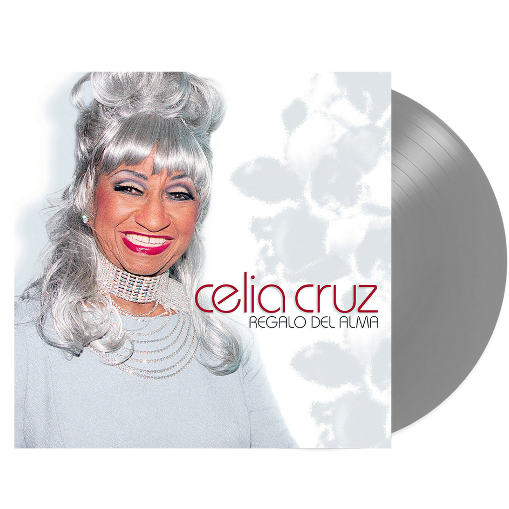 Celia Cruz - Regalo del Alma Vinyl 2LP (Silver) Vinyl Record