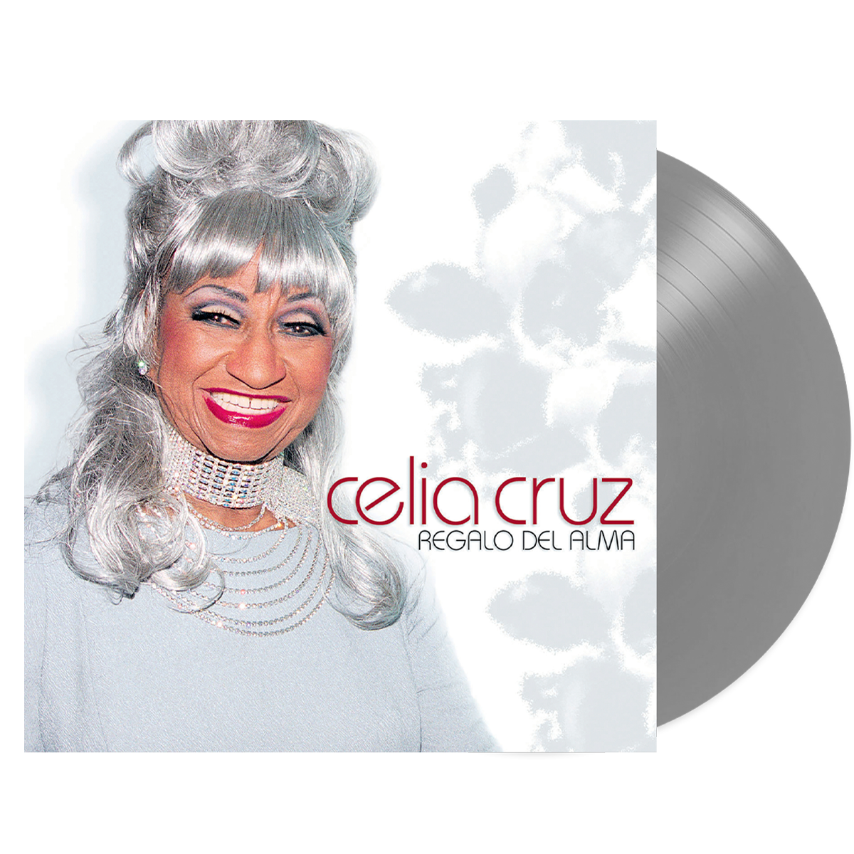 Celia Cruz - Regalo del Alma Vinyl 2LP (Silver) Vinyl Record