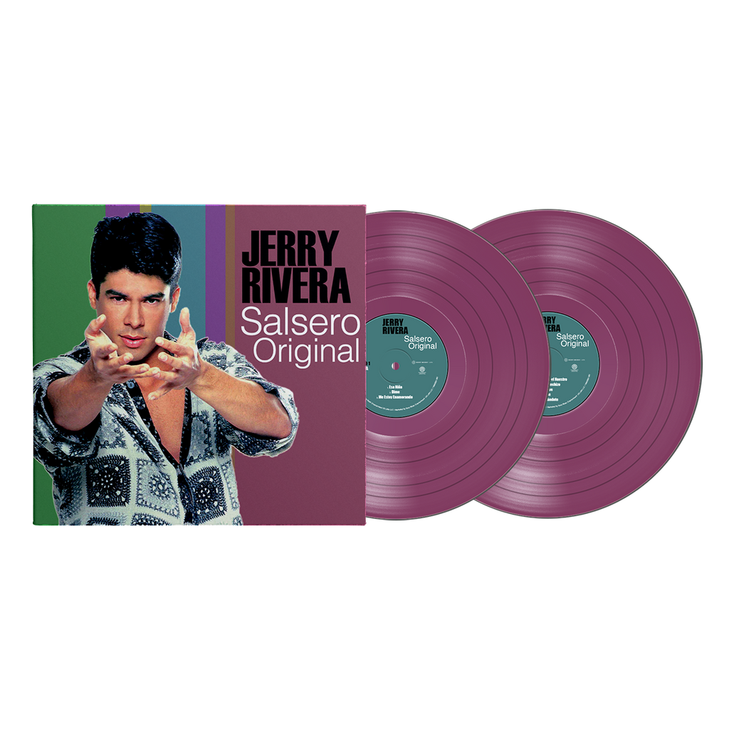 Jerry Rivera - El Bebe…..Salsero Original Orchid Vinyl 2LP  Vinyl Record