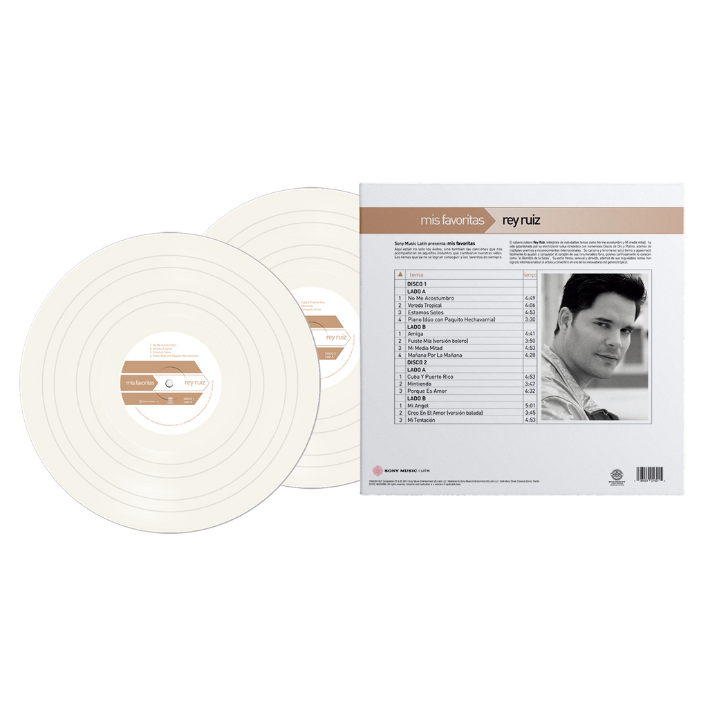 Rey Ruiz - Mis Favoritas Light Beige Vinyl 2LP Vinyl Record