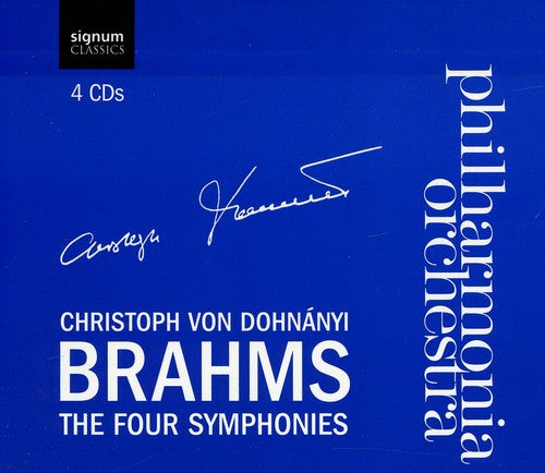 Von Dohnanyi / Philharmonia Orchestra - Brahms: The Four Symphonies - Music CD