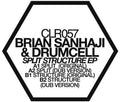 Sanhaji,brian & Drumcell - Split Structure - Vinyl Record