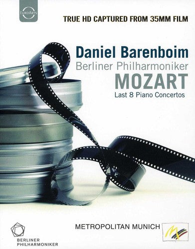 Mozart / Berliner Philharmoniker / Barenboim - Mozart's Last 8 Piano Concertos - Blu-ray