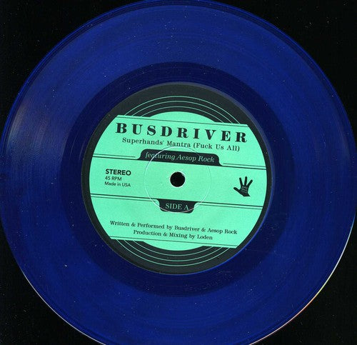 Busdriver - Superhands Mantra - Vinyl Record