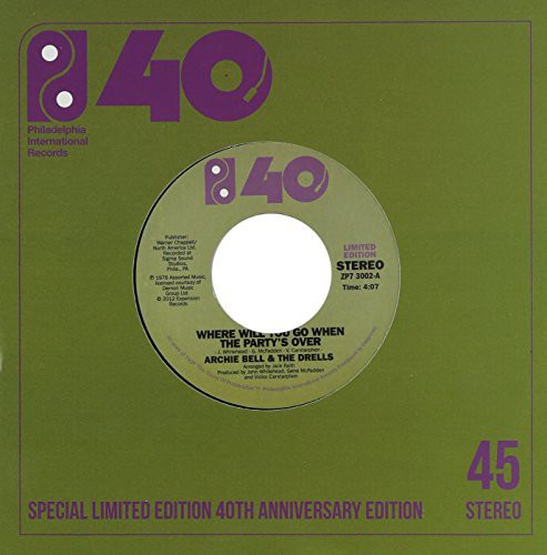 Bell,archie - Where Will You Go When Party Is Over / Old People - Vinyl Record
