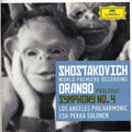 Shostakovich / Salonen / Los Angeles Philharmonic - Orango Prologue / Symphony No 4 - Music CD