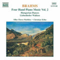 Brahms - Four Hand Piano Music 2 - Music CD