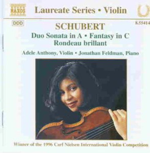Schubert / Anthony / Feldman - Duo Sonata In A - Music CD