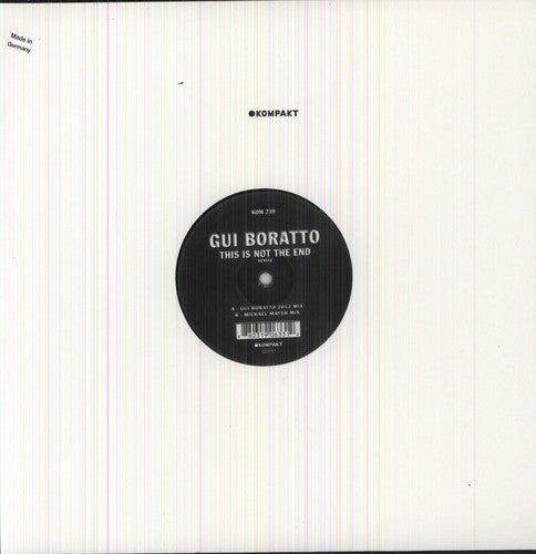 Boratto,gui - This Is Not The End Remixe - Vinyl Record