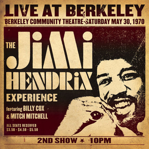Hendrix,jimi - Jimi Hendrix Experience Live At Berkeley - Vinyl Record