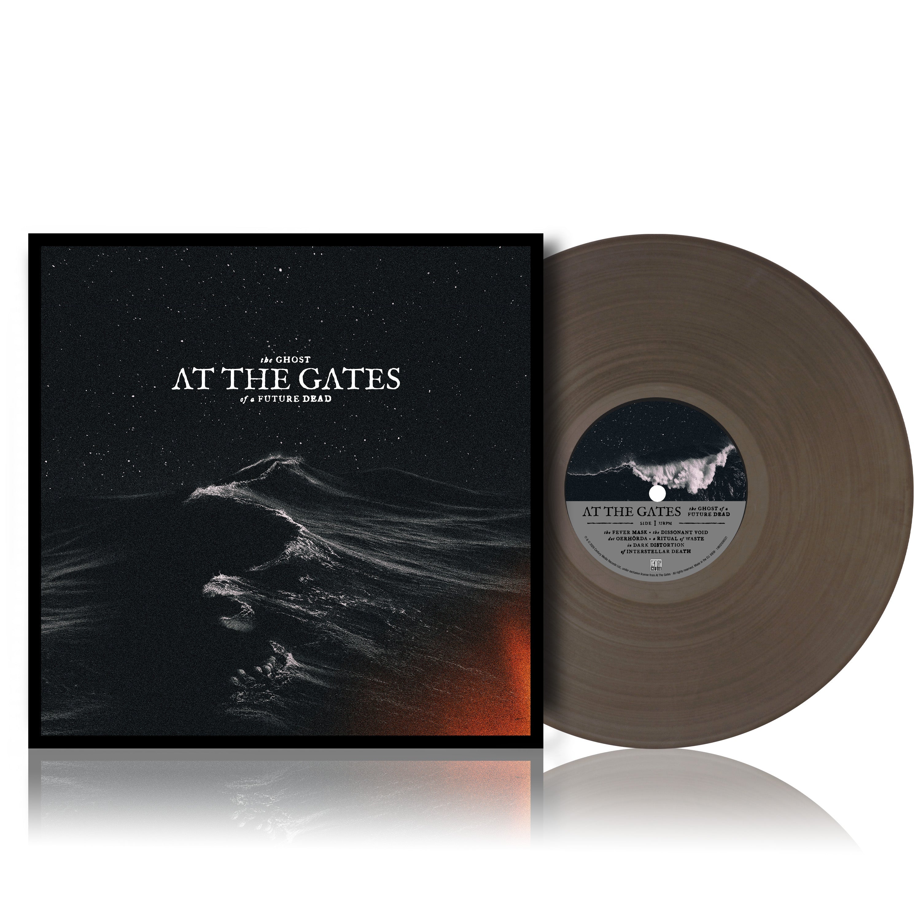 At the Gates - The Ghost of a Future Dead LP (Exclusive Limited Edition of 500 - Transparent Black Ice Vinyl) Vinyl Record