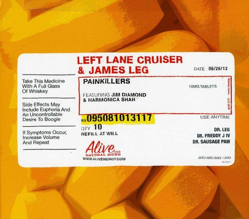 Left Lane Cruiser & Leg,james - Painkillers - Music CD