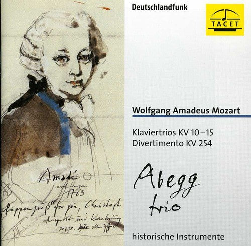Mozart / Abegg Trio - Klaviertrios Kv 10-15 & Divertimento Kv 254 - Music CD