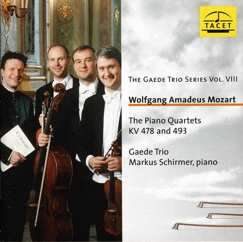Mozart / Gaede Trio / Schirmer - Gaede Trio Series 8: Piano Quartets - Music CD