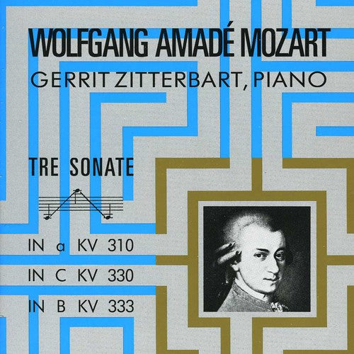 Mozart / Zitterbart - Piano Sonatas - Music CD