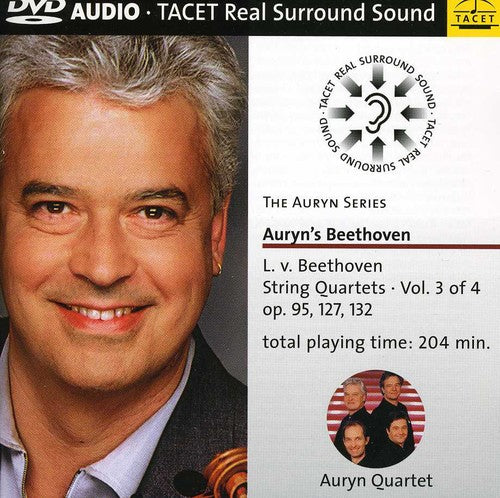 Beethoven / Auryn Quartet - String Quartets 3 - DVD Audio