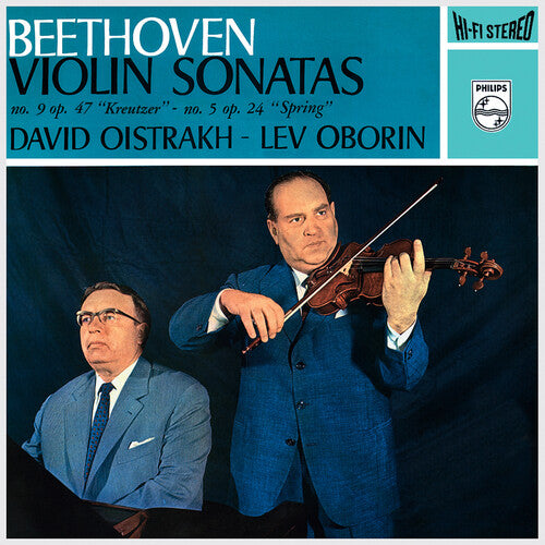 Oborin,lew / Oistrach,david - Beethoven - Violin Sonatas Nos. 5 & 9 - Vinyl Record