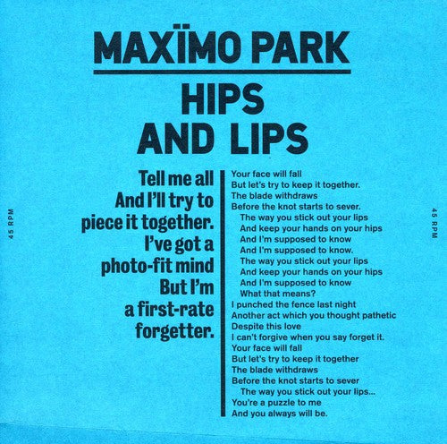 Maximo Park - Hips & Lips - Vinyl Record
