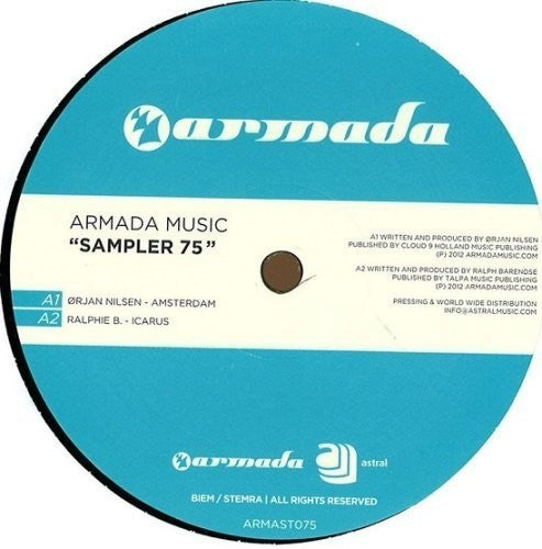 Armada Music Sampler 75 - Armada Music Sampler 75 - Vinyl Record